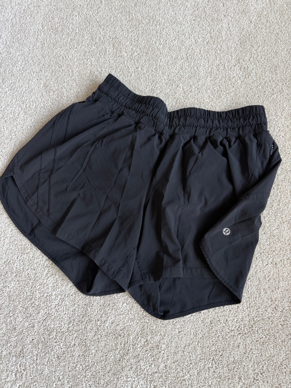 lululemon athletica Black Athletic Shorts